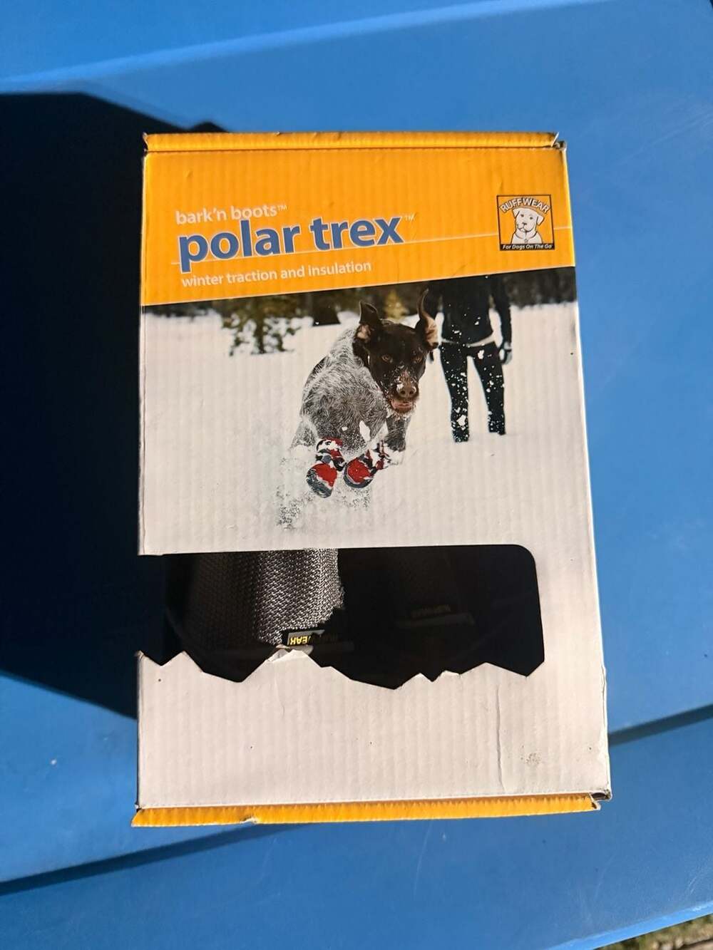 Ruffwear Bark'n Boots Polar Trex Winter Dog Boots, Size Small